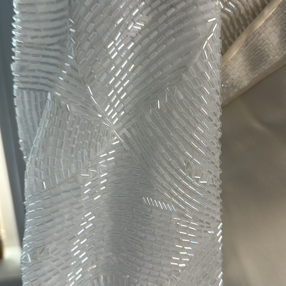 - Stephen Yearick silk column gown. Sequin Bolero. - Picture 10 of 15